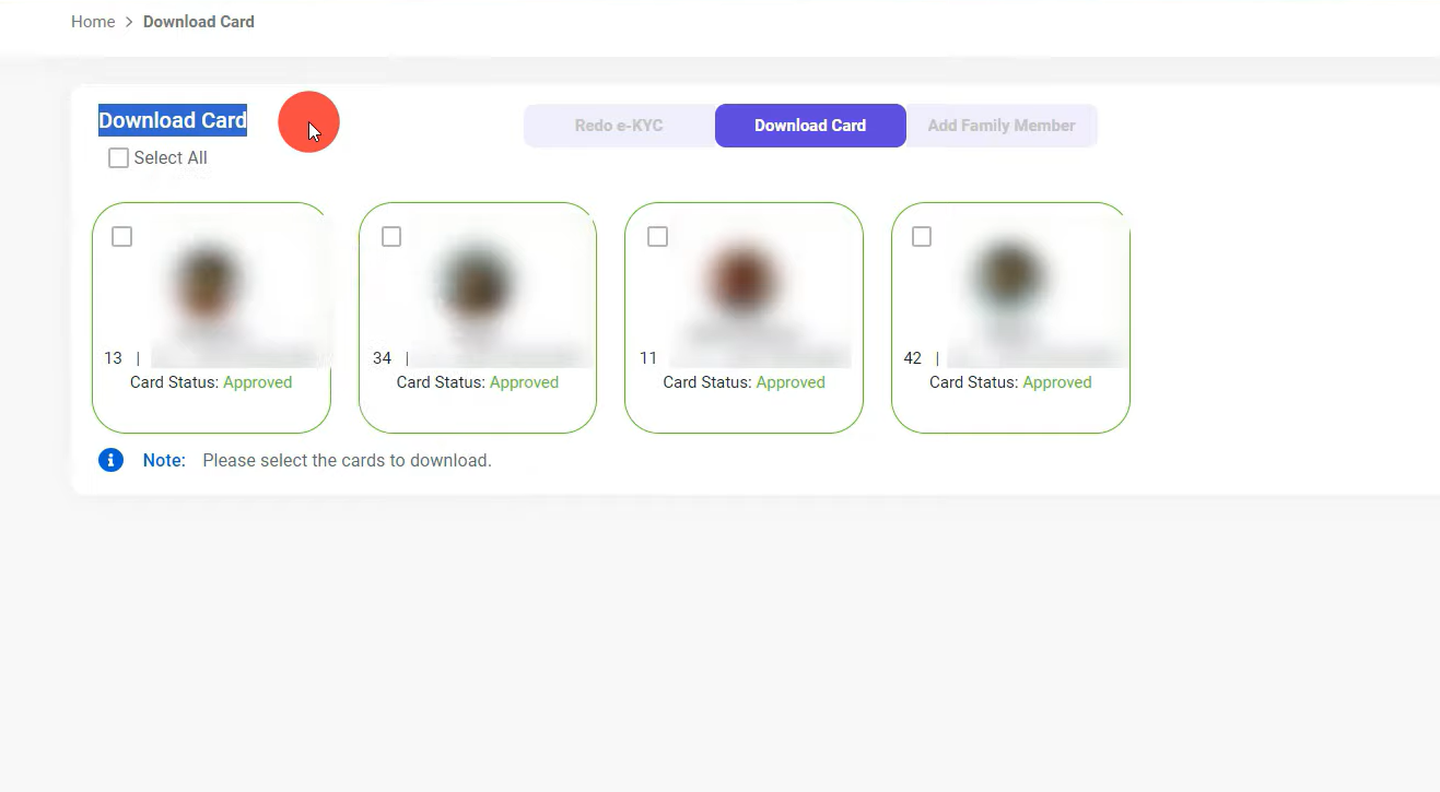Download Ayushman Card